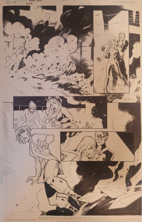 Domino 5 pg. 5 by A: Michael Shelfer Layouts: David Baldeon